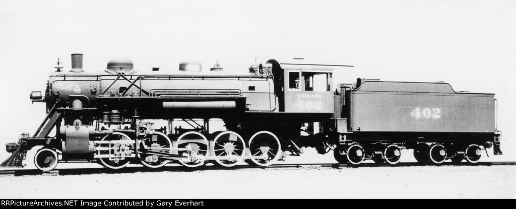 GFA 2-10-0 #402 - Georgia, Florida & Albabama RR